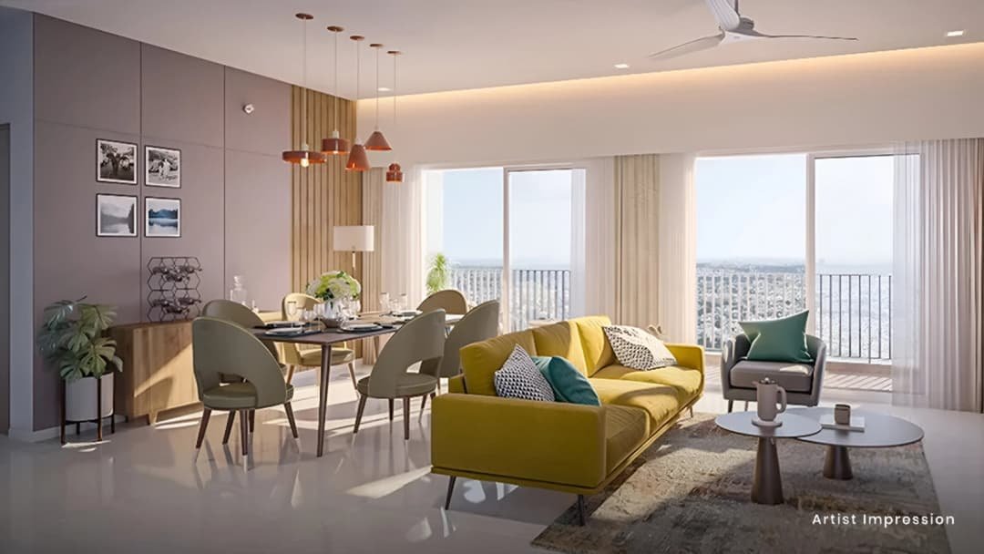 Mahindra New Haven Living Area