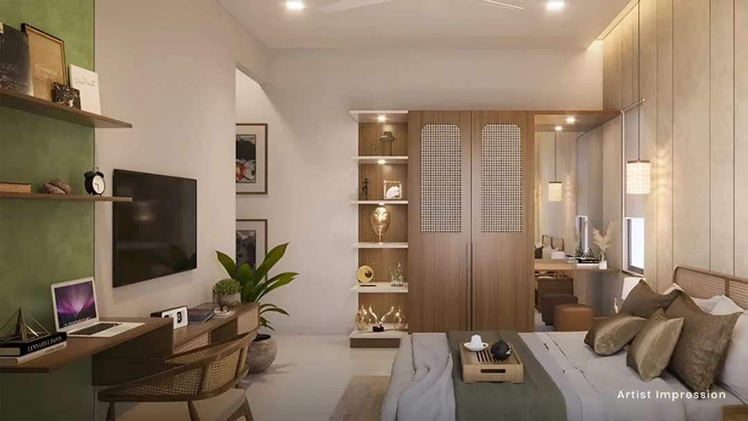 Mahindra New Haven Master bedroom