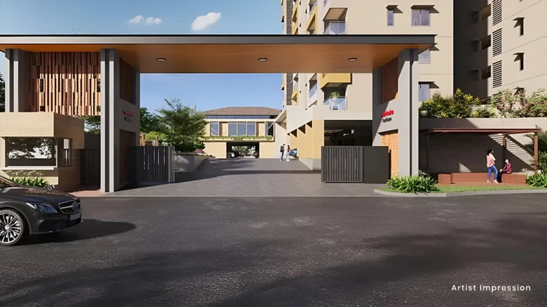 Mahindra New Haven entrance