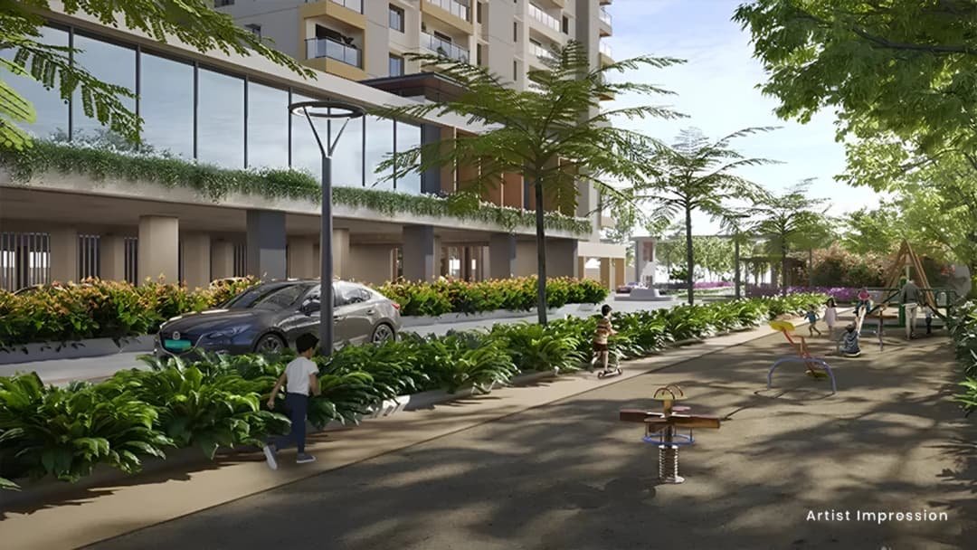 Mahindra New Haven kids play area